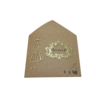 Cuatomized Gold Stamping All Colors Avaliable Paper Envelopes Wholesale High Quality  Envelope